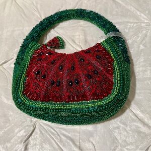 NEW Watermelon Beaded Bag